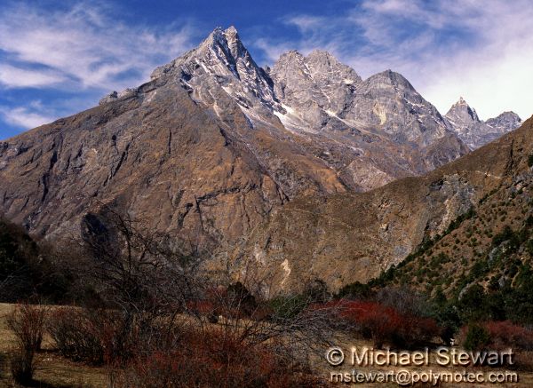 Khumbiyula from Tengboche